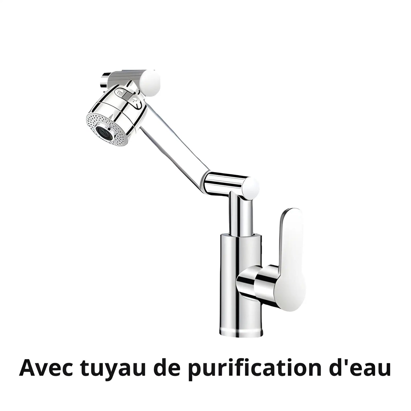 UltraPivot Pro 1080° – Extension de Robinet Pivotante à Double Jet
